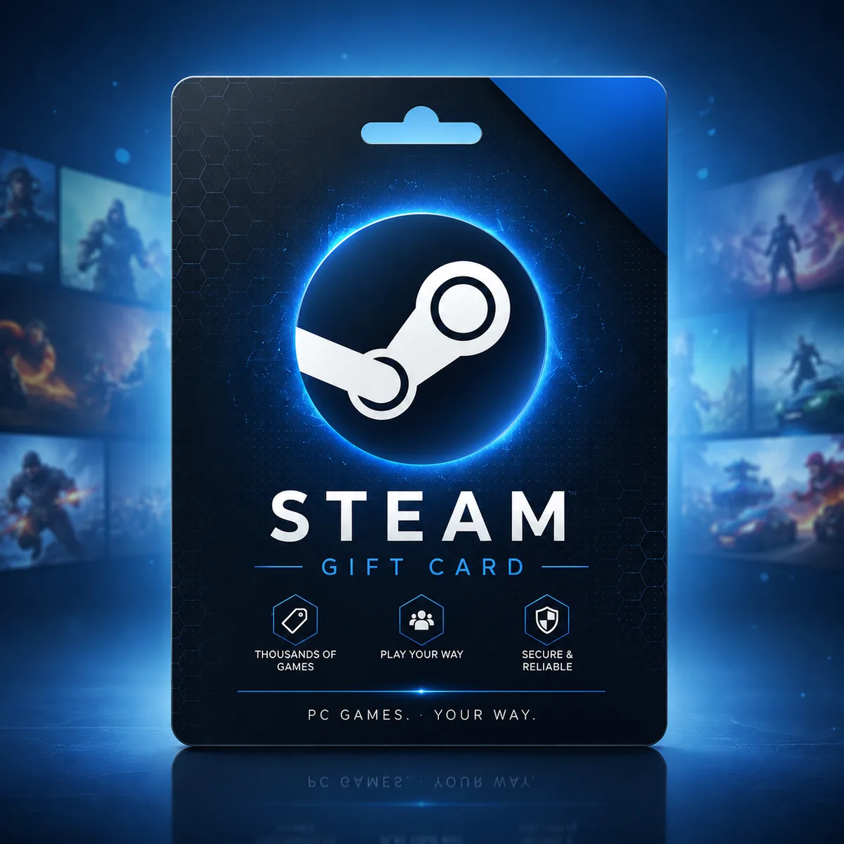 Steam Gift Card 10 EUR