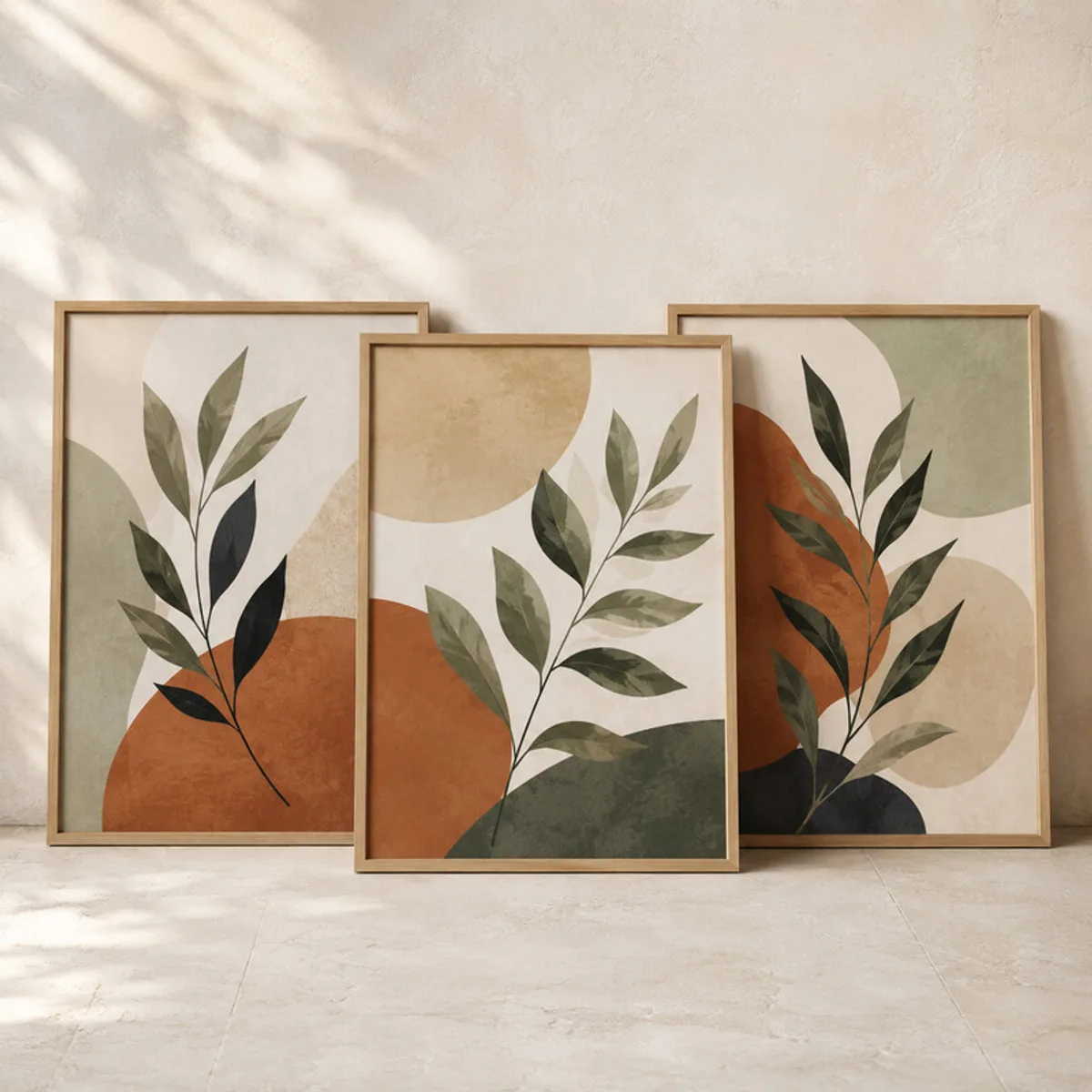 Botanical Forms Poster Set
