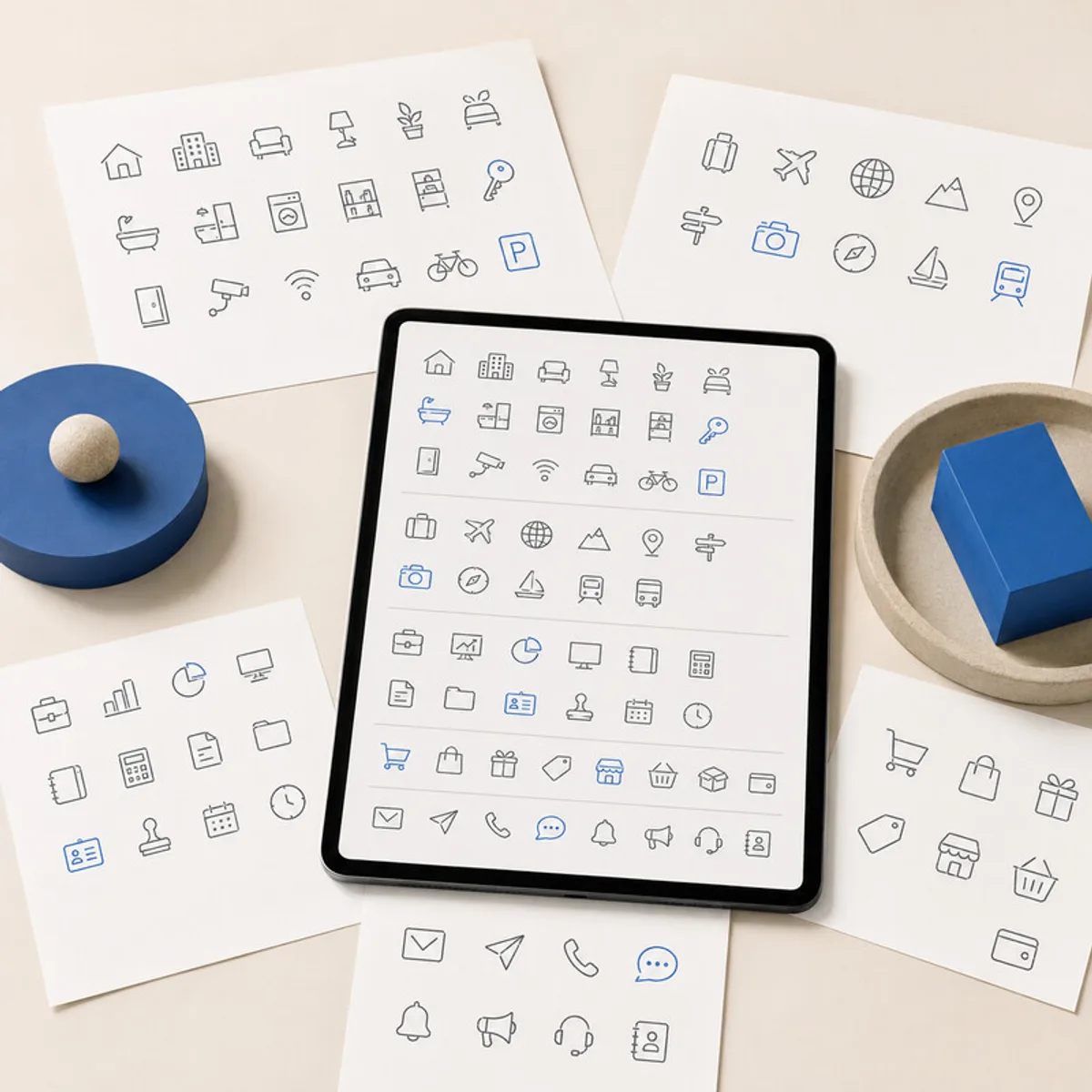 Linea Minimal Icon Collection